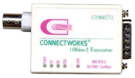 Transceiver Connect-2 10Base-2 PN 00028002